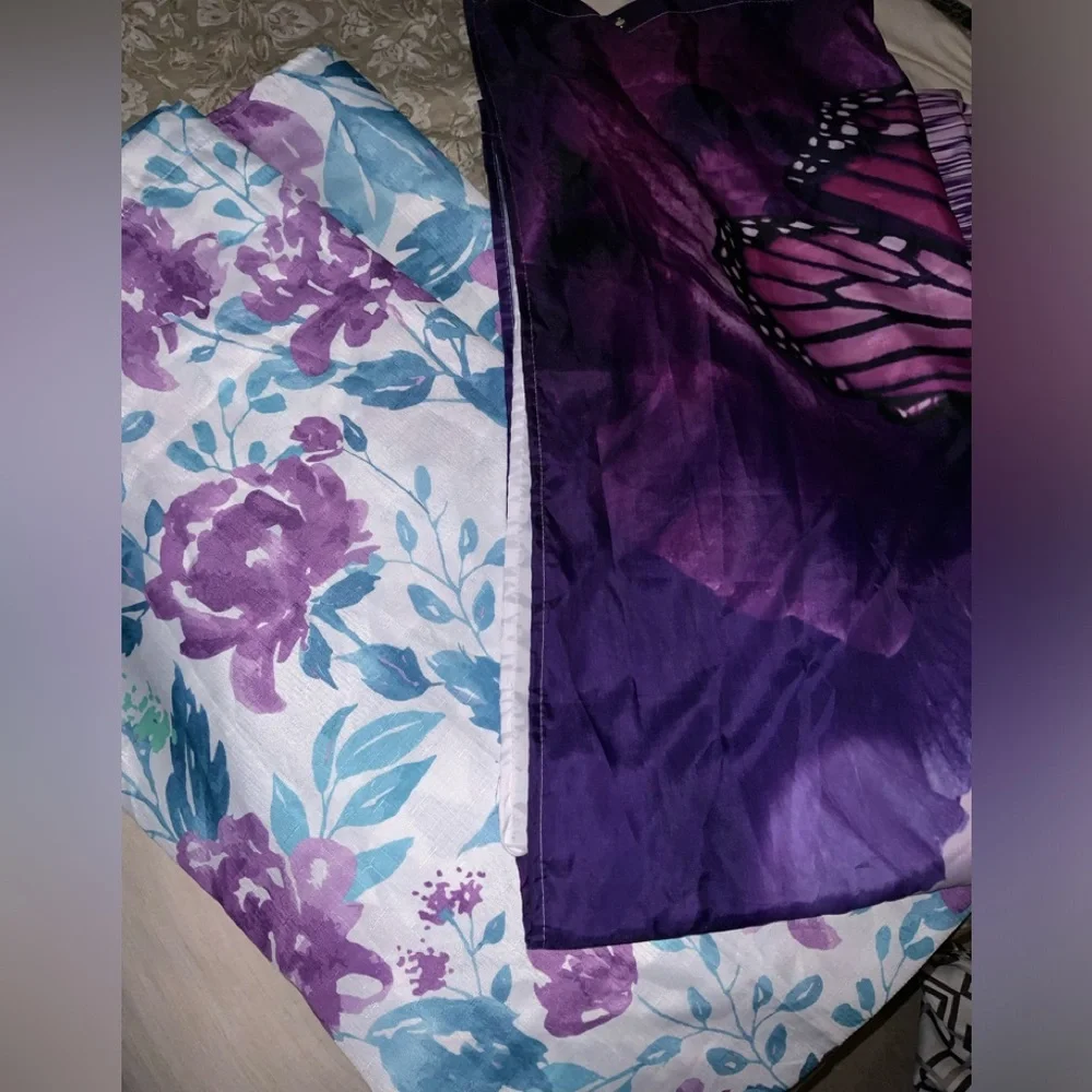 2 ~ Standard size shower curtains ~
